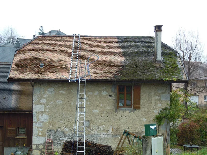 Démoussage de toiture à Yvelines