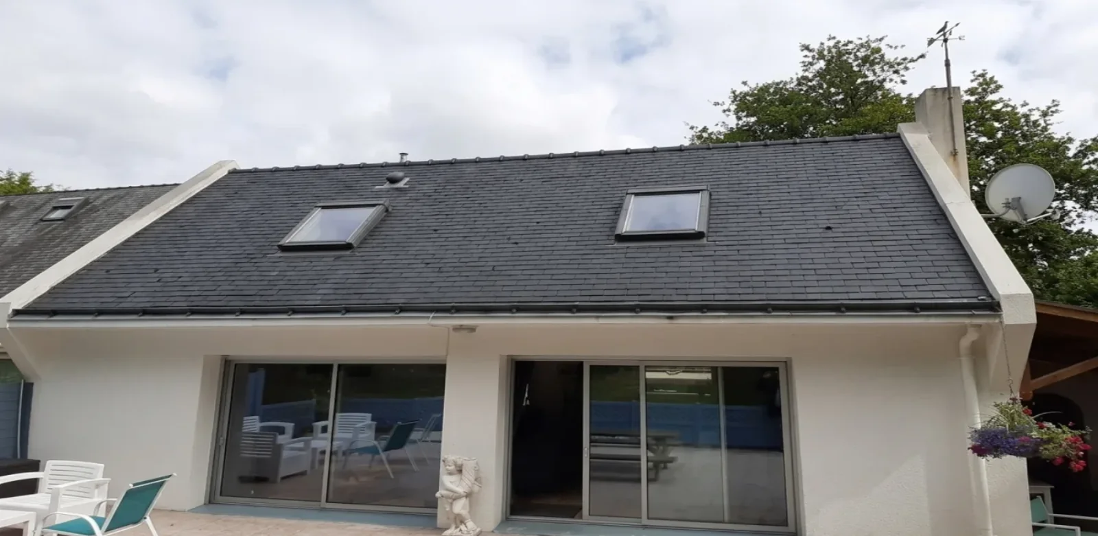 Démoussage de toiture à Yvelines